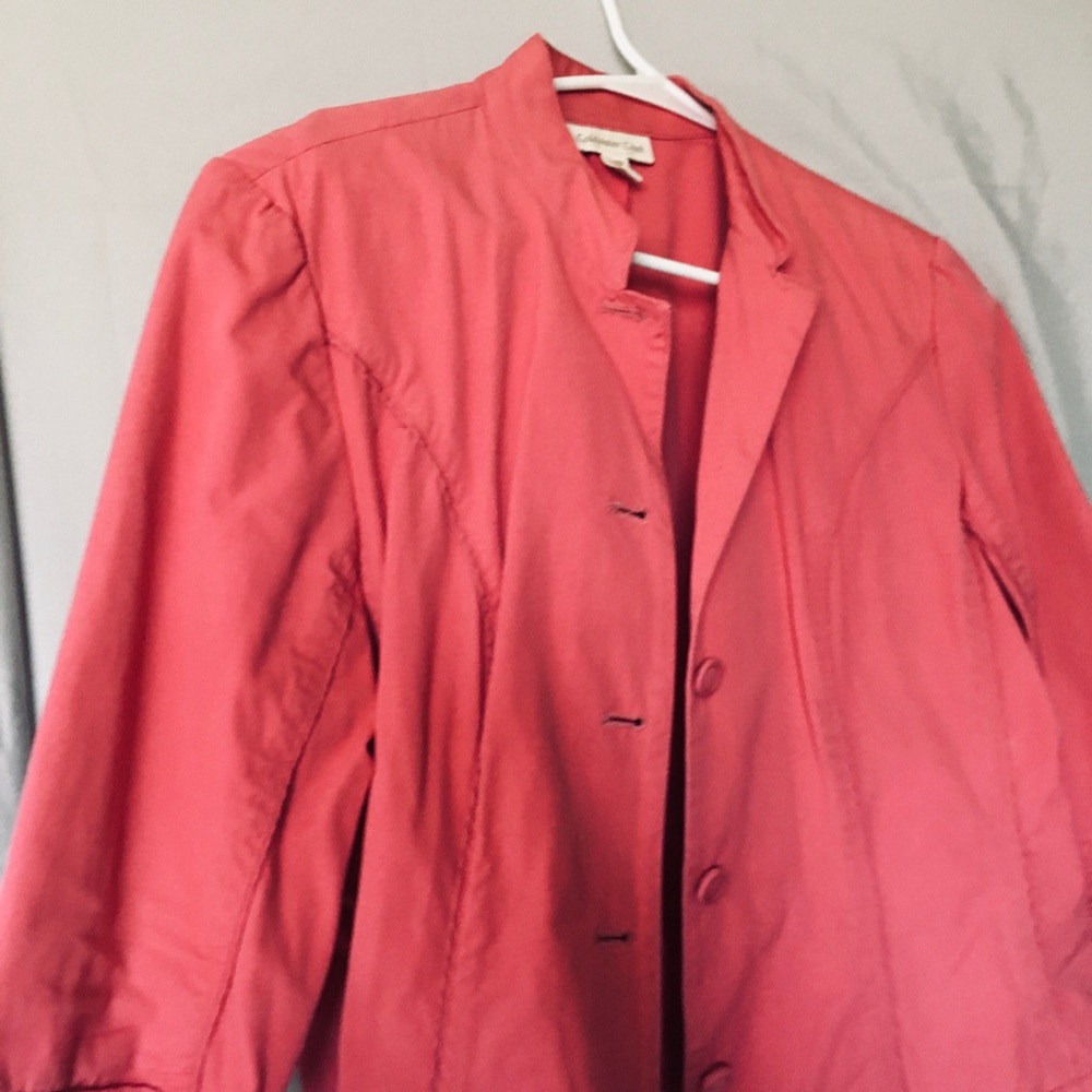 Pink blazer